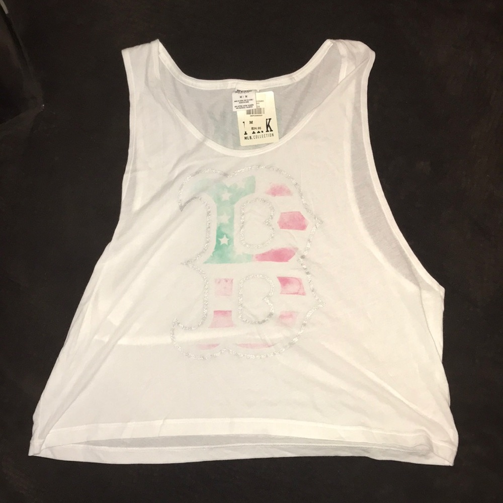 PINK Boston Red Sox Tank Top